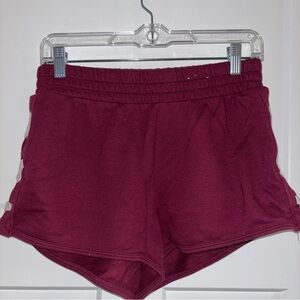 Women's Burgundy Shorts